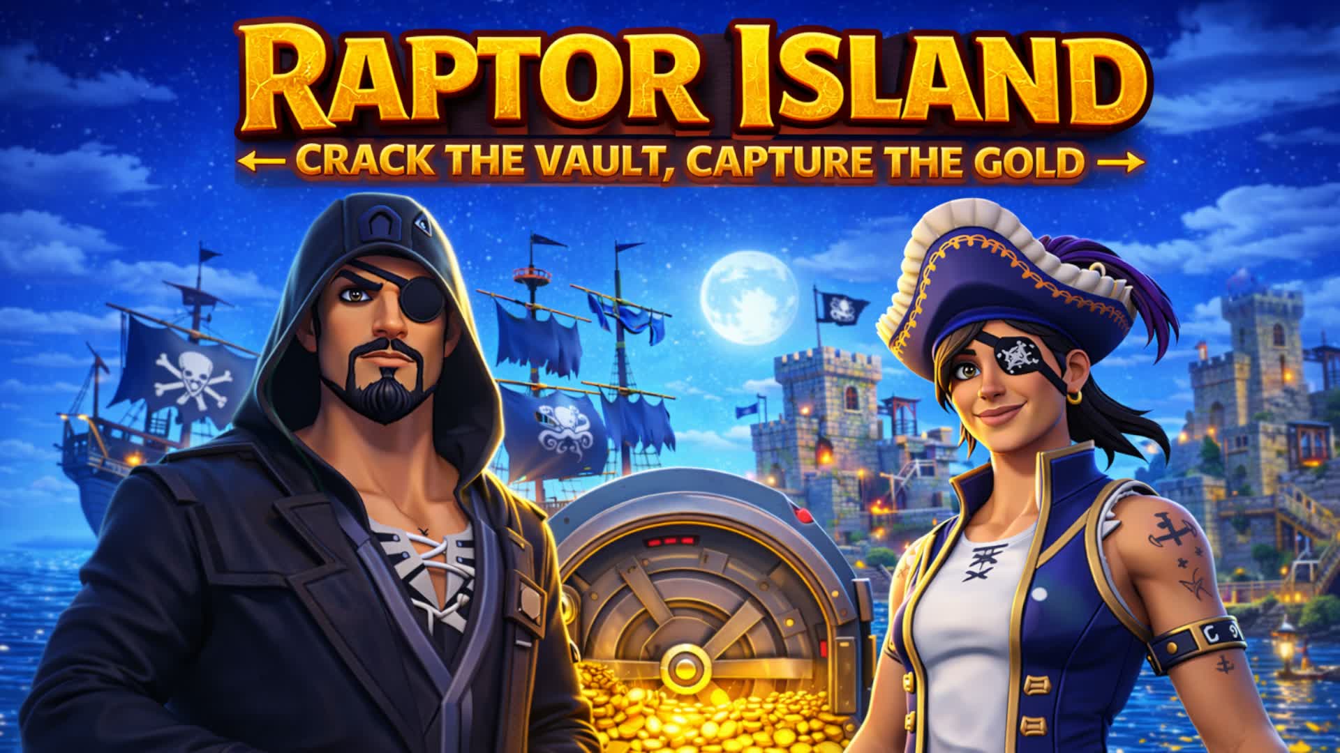 ラプターアイラン、ゴールドをキャプチャー