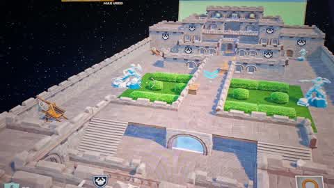 Castle Red vs blue