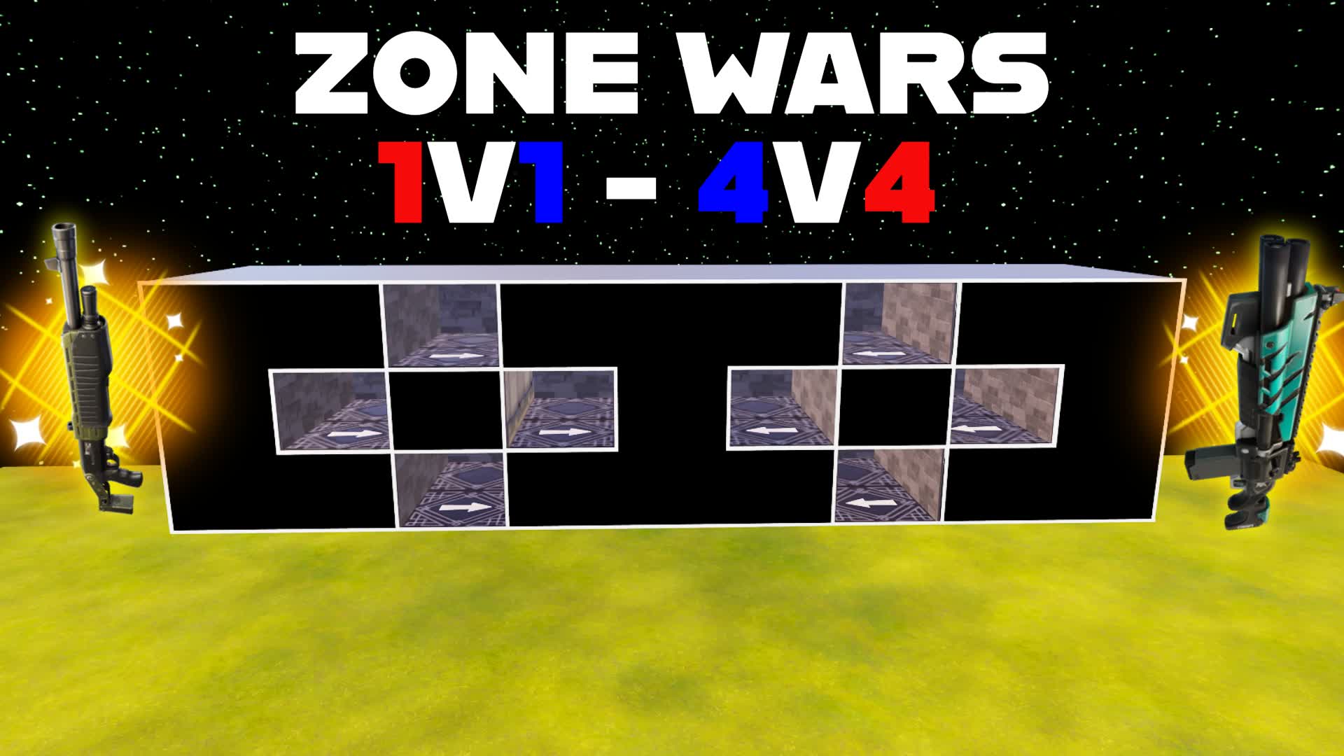 ZONE WARS PRO (1V1 TO 4V4) 9474-8424-2143 by tobihf - Fortnite Creative ...
