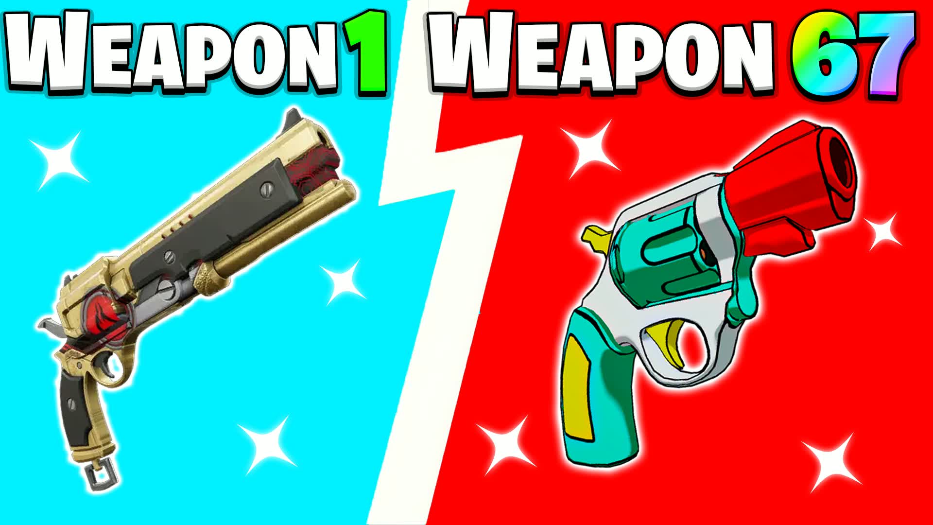 CRAZY GUNGAME 🔫 GUN GAME 1V1 1VS1 😎