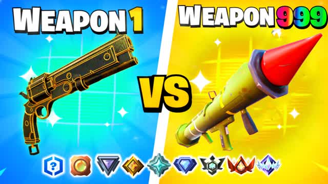 đ„ GUN GAME ONE SHOT â TILTED TOWERS đ«