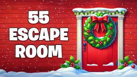 55 CHRISTMAS ESCAPE ROOM🎅