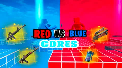 CRAZY RED VS BLUE CORES 🔴🔵