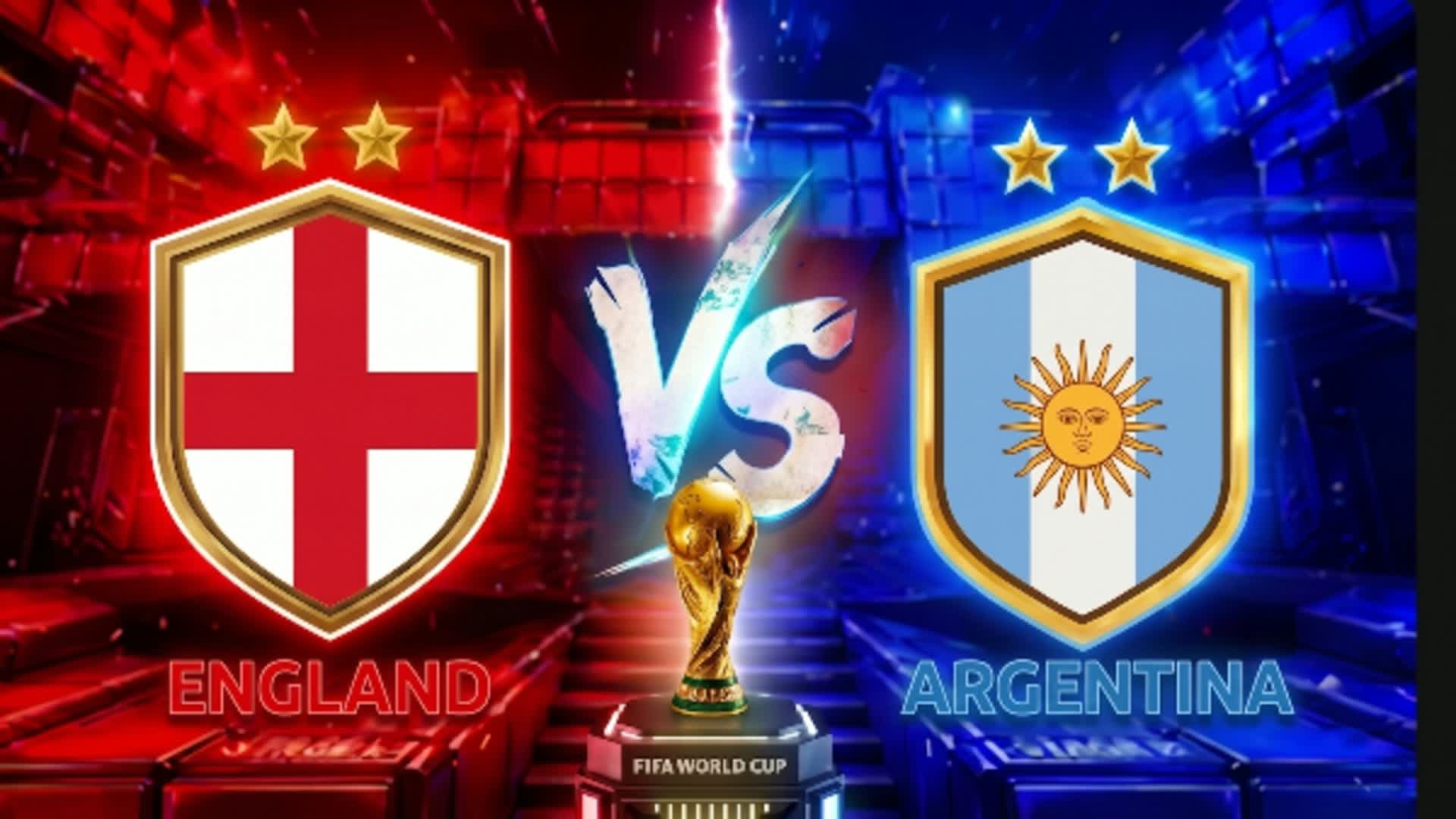 ENGLAND VS ARGENTINA FOOTBALL WORLD CUP