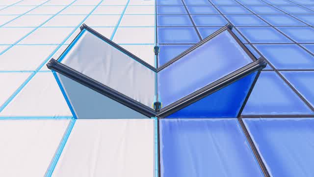 WHITE VS BLUE 1V1 BUILD FIGHT