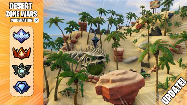 🎤MODERATION DESERT ZONE WARS - RANKED