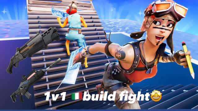 1v1 Build fight🤩🇮🇹