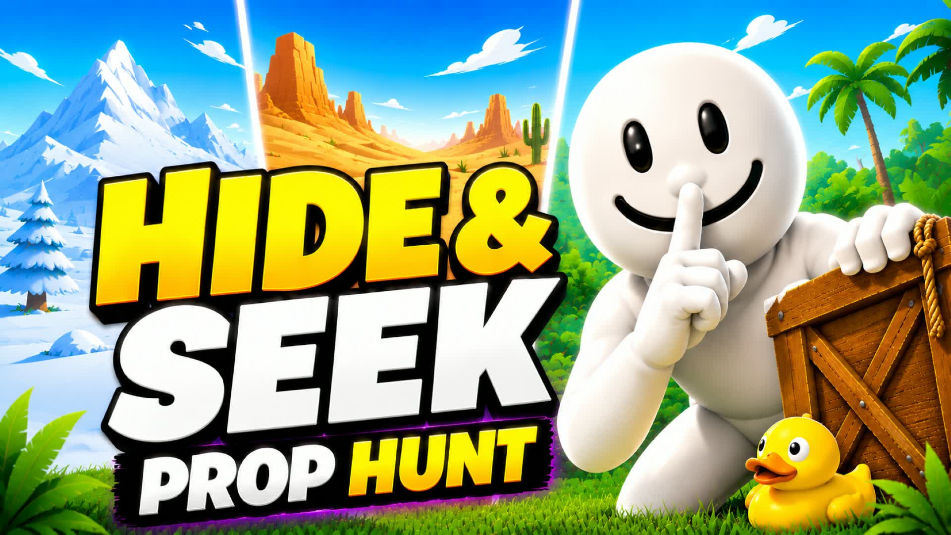 🦎 CHAMELEON HIDE AND SEEK & PROP HUNT