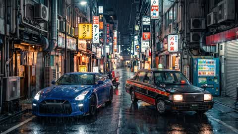 TOKYO NIGHTS: STREET DRIFT 🌧️