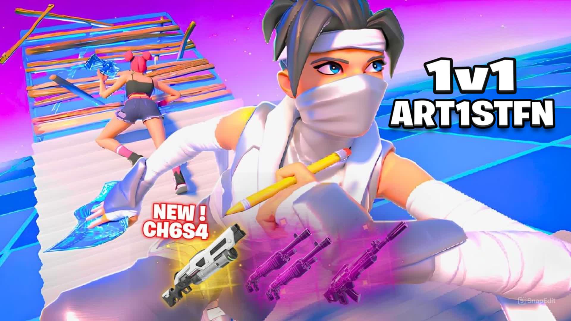 Art1stFn 1v1 Build Fight