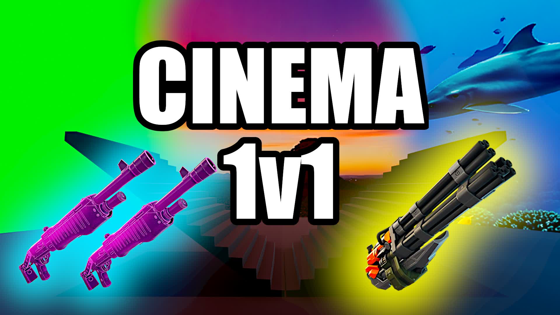 CINEMA 1V1 BUILD FIGHTS FFA