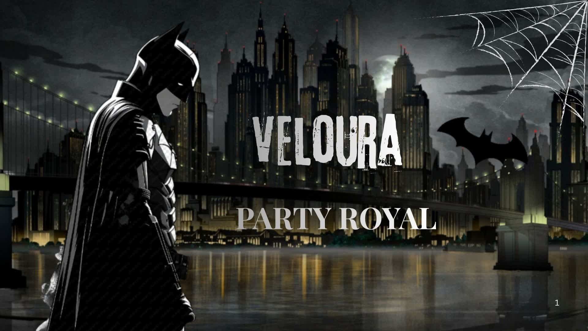 PARTY ROYALE VELOURA
