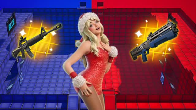 SANTA BEST RED VS BLUE 🔴🔵