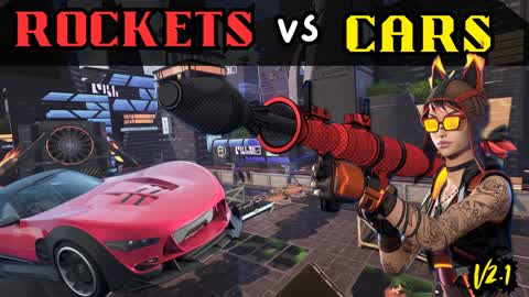 Cyber Rockets VS Cars