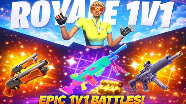 ROYALE 1V1 FFA - ALL GUNS & RIDES