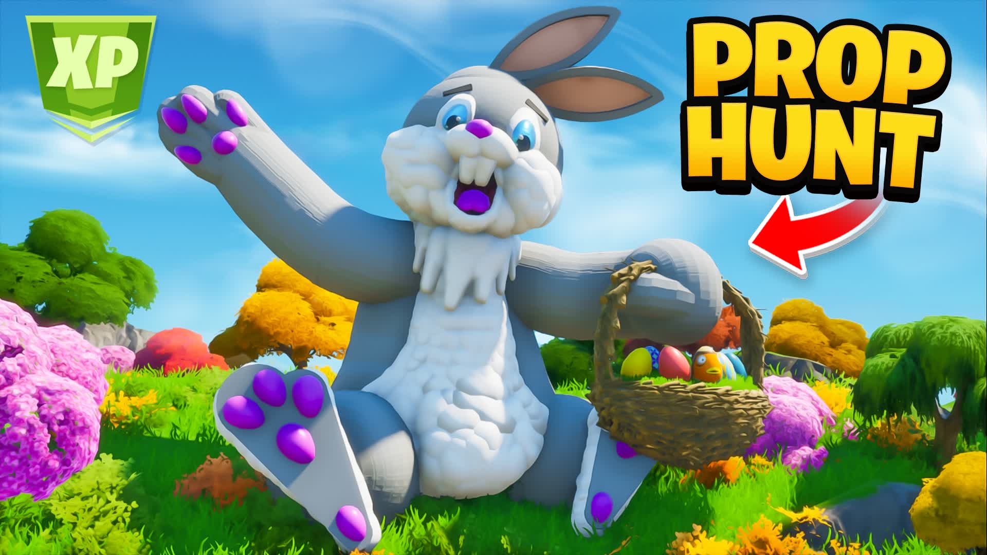 🐰🔴Bunny Prop Hunt🔵🔫(XP)UPDATED!✔