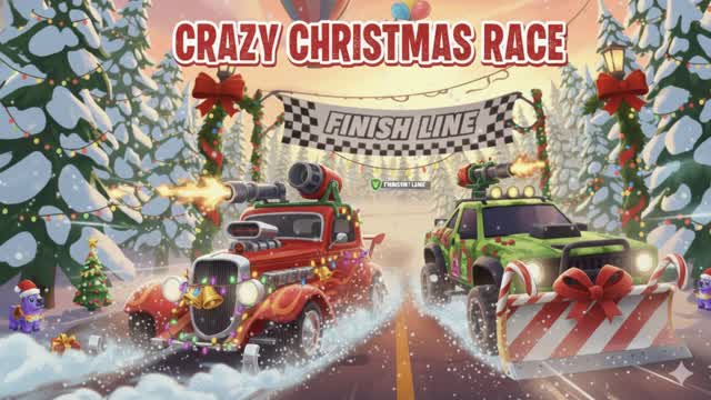 🎄CRAZY CHRISTMAS RACE!🎄🏎️