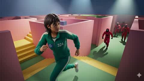 ESCAPE SQUID MAZE