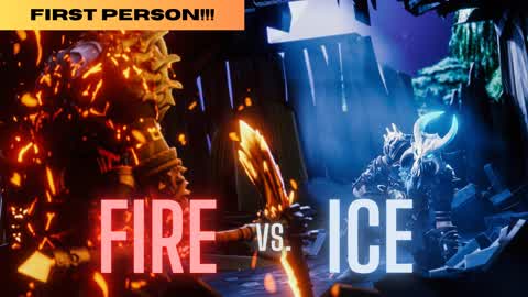 FIRST PERSON RED VS BLUE (FIRE VS ICE)