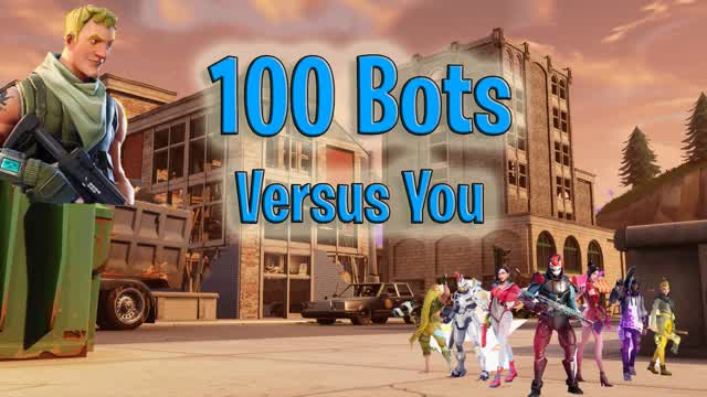 100 Bots versus you!