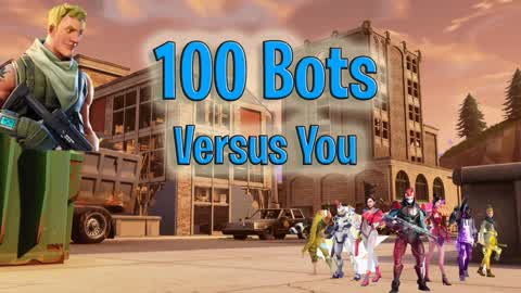 100 Bots versus you!
