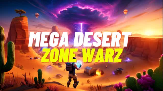 NEW MEGA DESERT ZONE WARZ