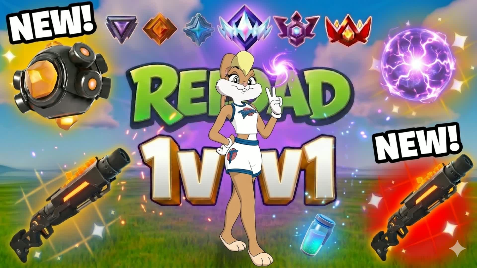 1V1V1 RANKED RELOAD – INSTANT ZONE WARS