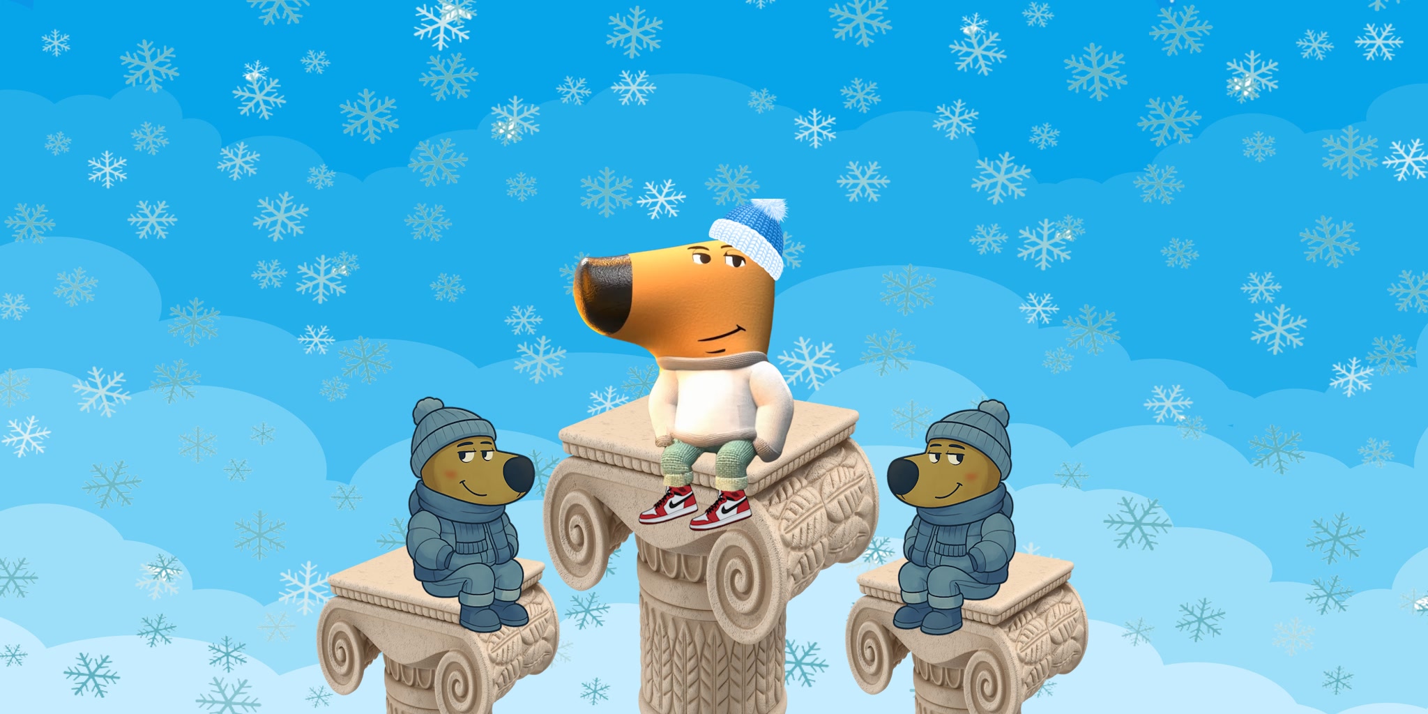TEAM CHILL GUY PILLARS!🐻❄️