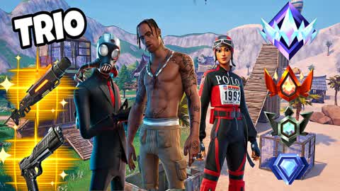 TRIO RANKED ZONE WARS - END GAME