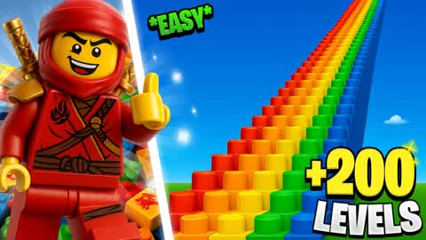🌈VERY EASY NINJA OBBY PARKOUR