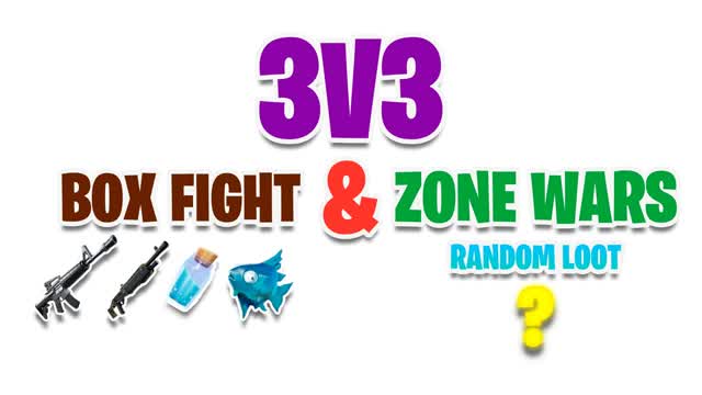 3V3 📦BOX FIGHT & ZONE WARS🏔️