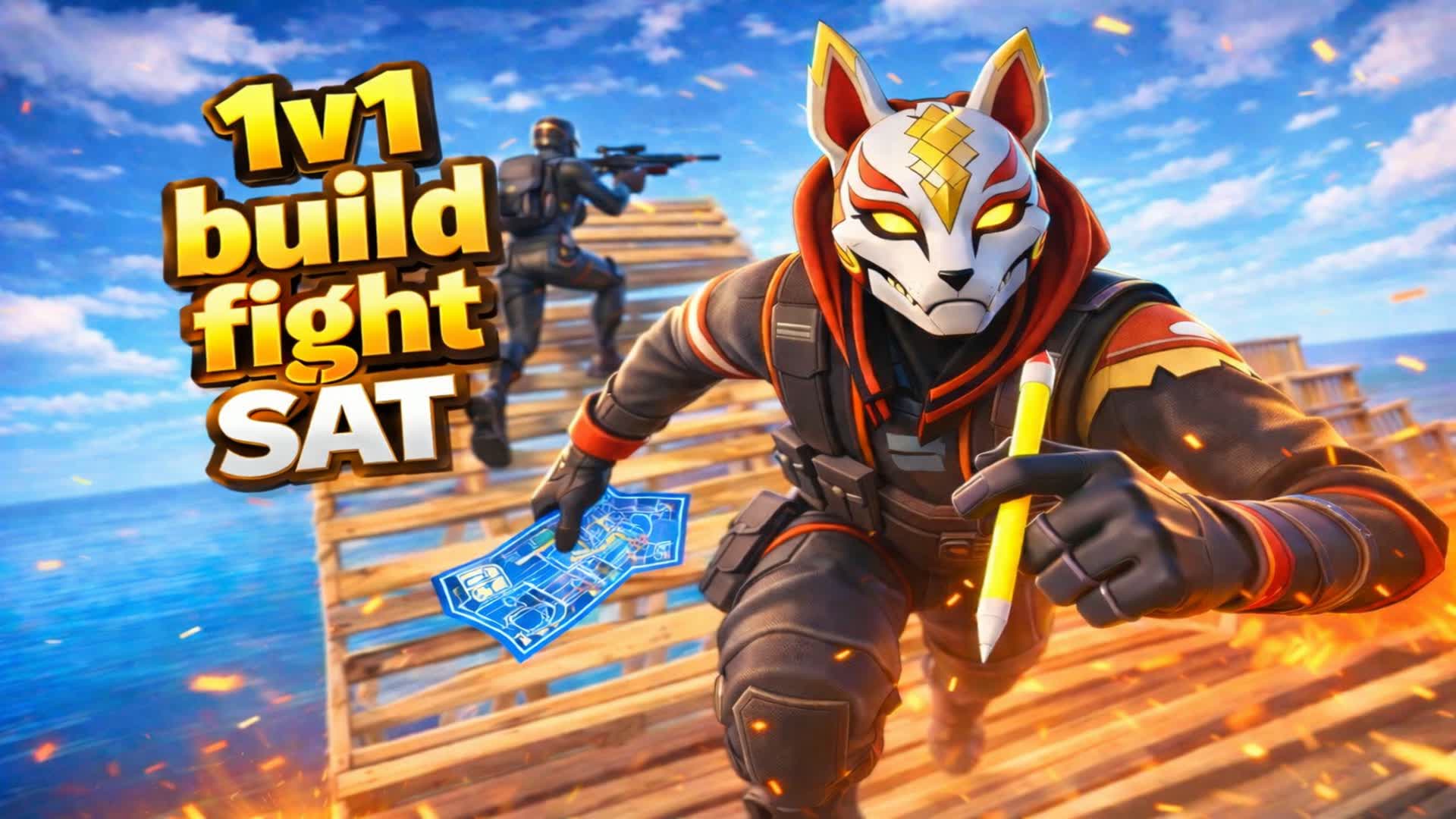 土曜 1v1 ビルド ファイト
