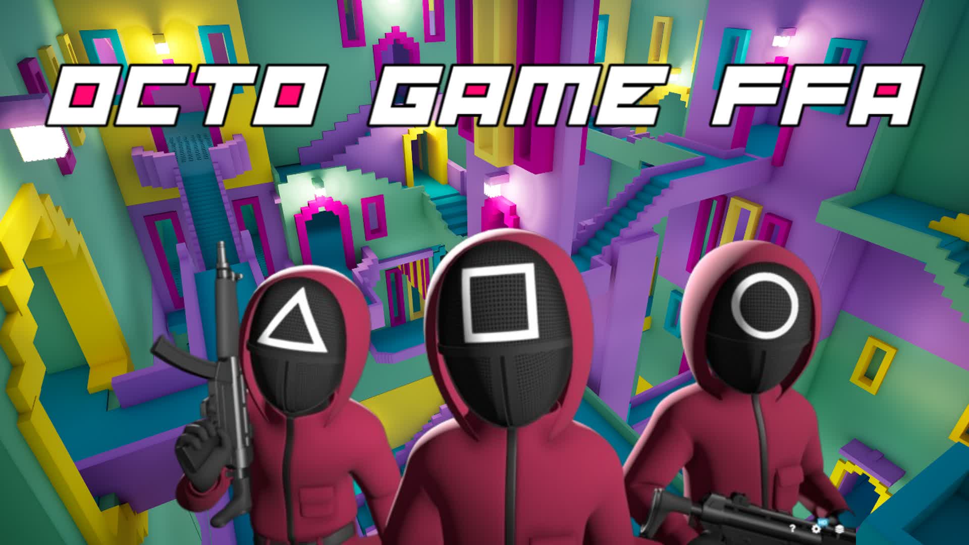 🐙Octo Game FPS FFA Squid Game🦑 7035-0704-5183 by grmy - Fortnite