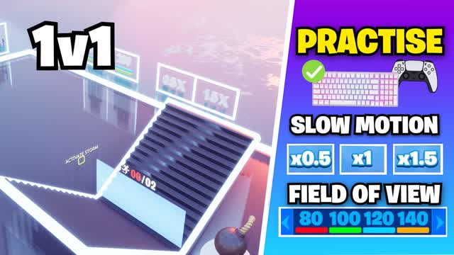 Capture 1 – ⭐PRACTICE 1v1 BUILDFIGHTS 🏝️