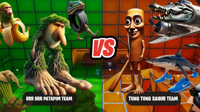 BRR PATAPIM VS TUNG SAHUR (RED VS BLUE)