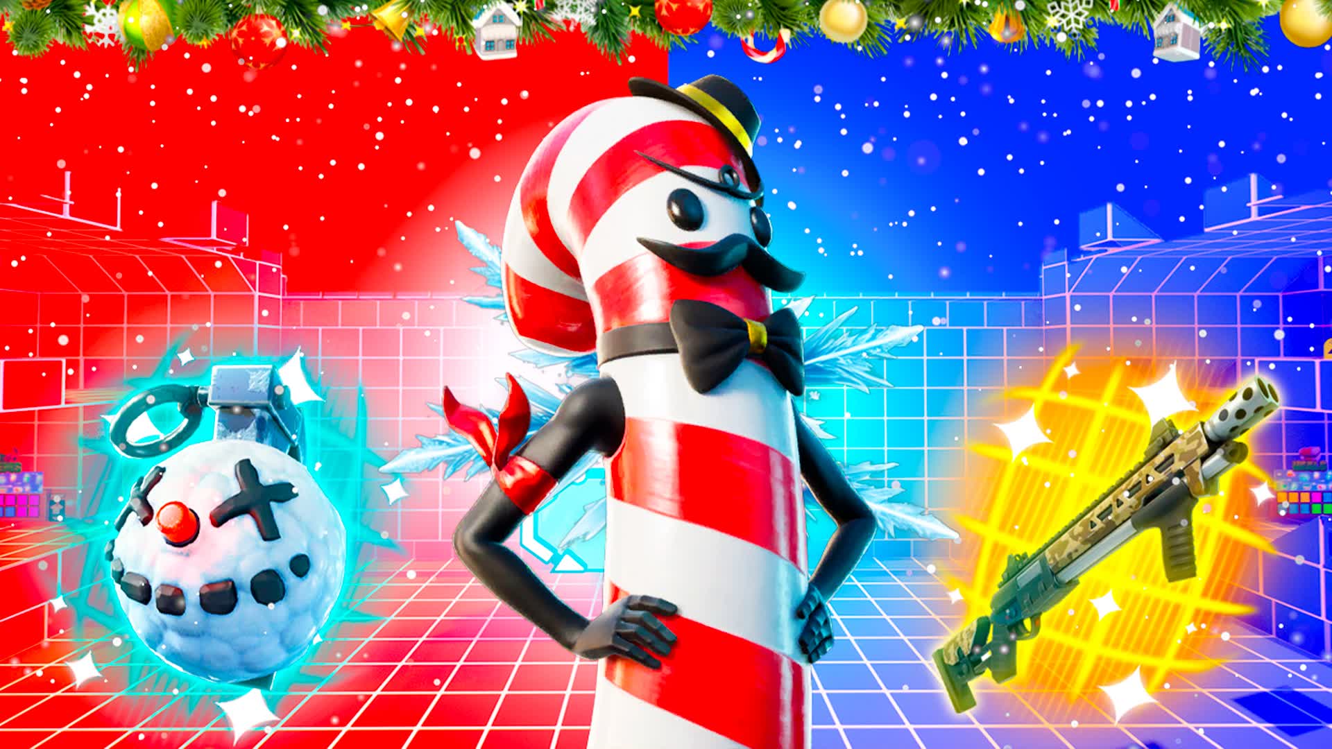 ❄️ WINTER RED VS BLUE | CANDYCANE ☃️