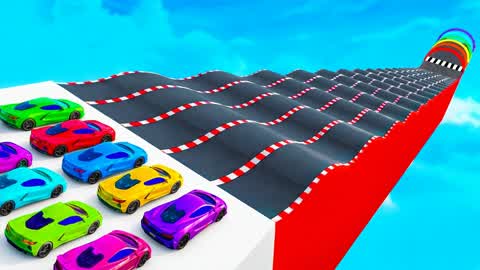 CAR MEGA RAMP 🚗