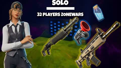 32 Player Zone wars | Sneaky_FN