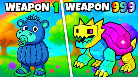 🌟 CLASSIC MEME GUN GAME 😂 ONE SHOT 🎯