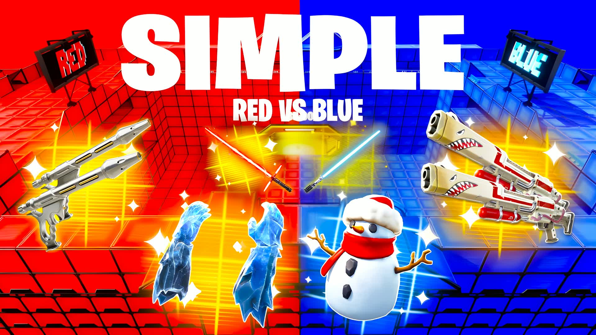 RED VS BLUE STARWARS red