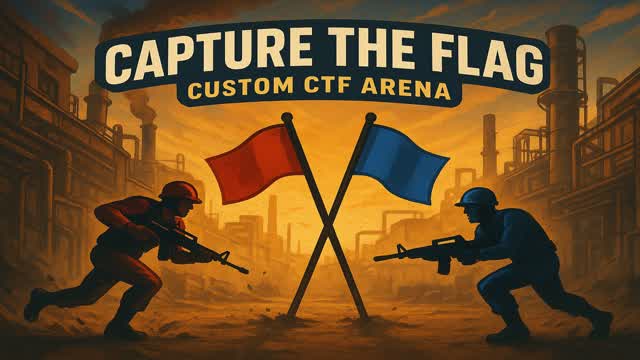 Factories Capture The Flag PvP Arena