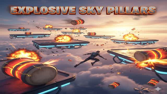 Exploding  PILLARS IN SKY