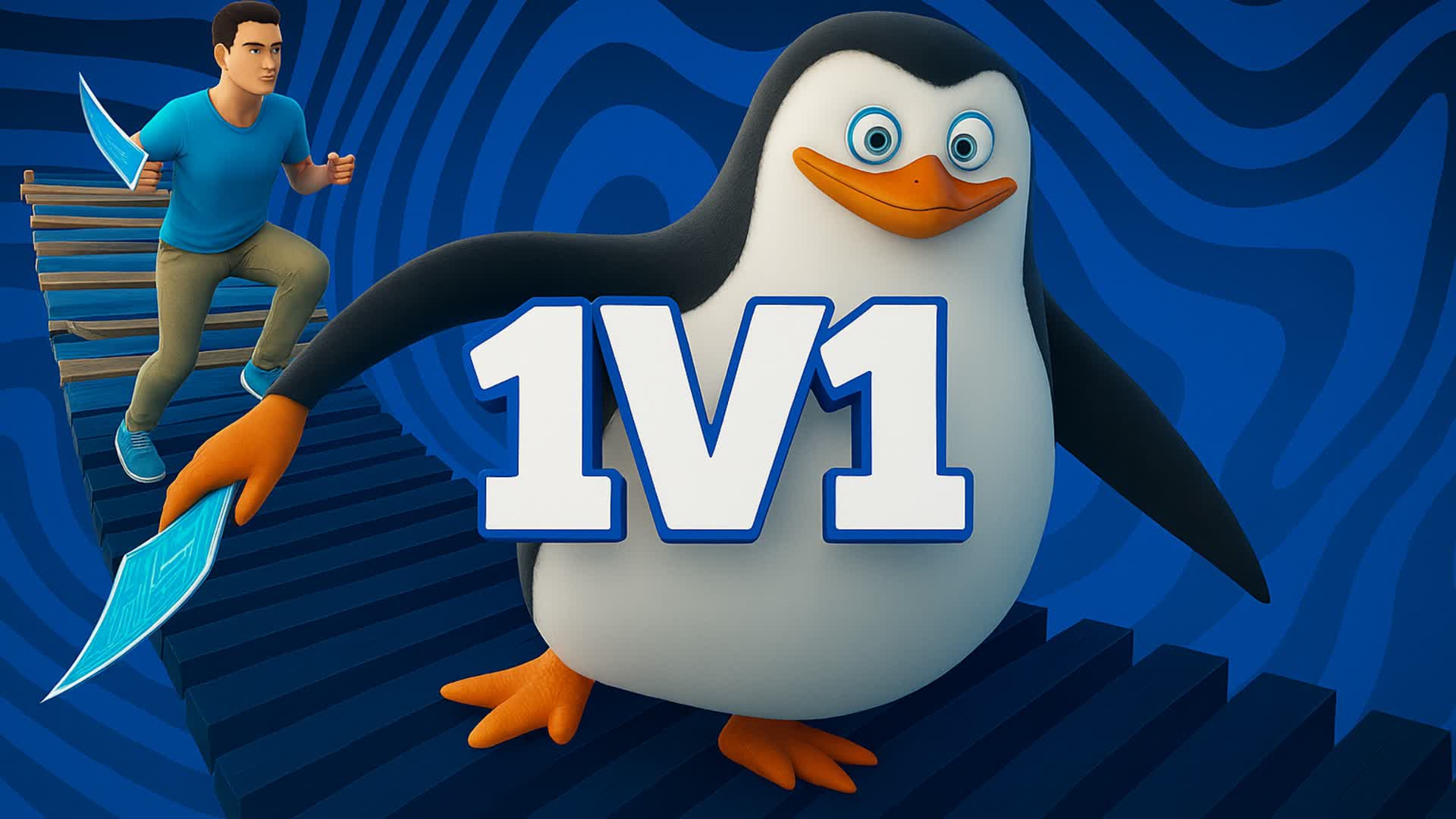 Penguins 1v1 BUILD FIGHT