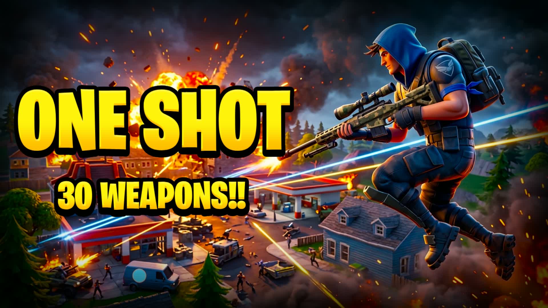 ONE SHOT: 30 WEAPONS 🔫