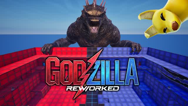 Godzilla Red vs Blue 🔴🔵 Reworked