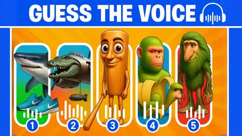 ⭐GUESS THE VOICE 🎙️⭐