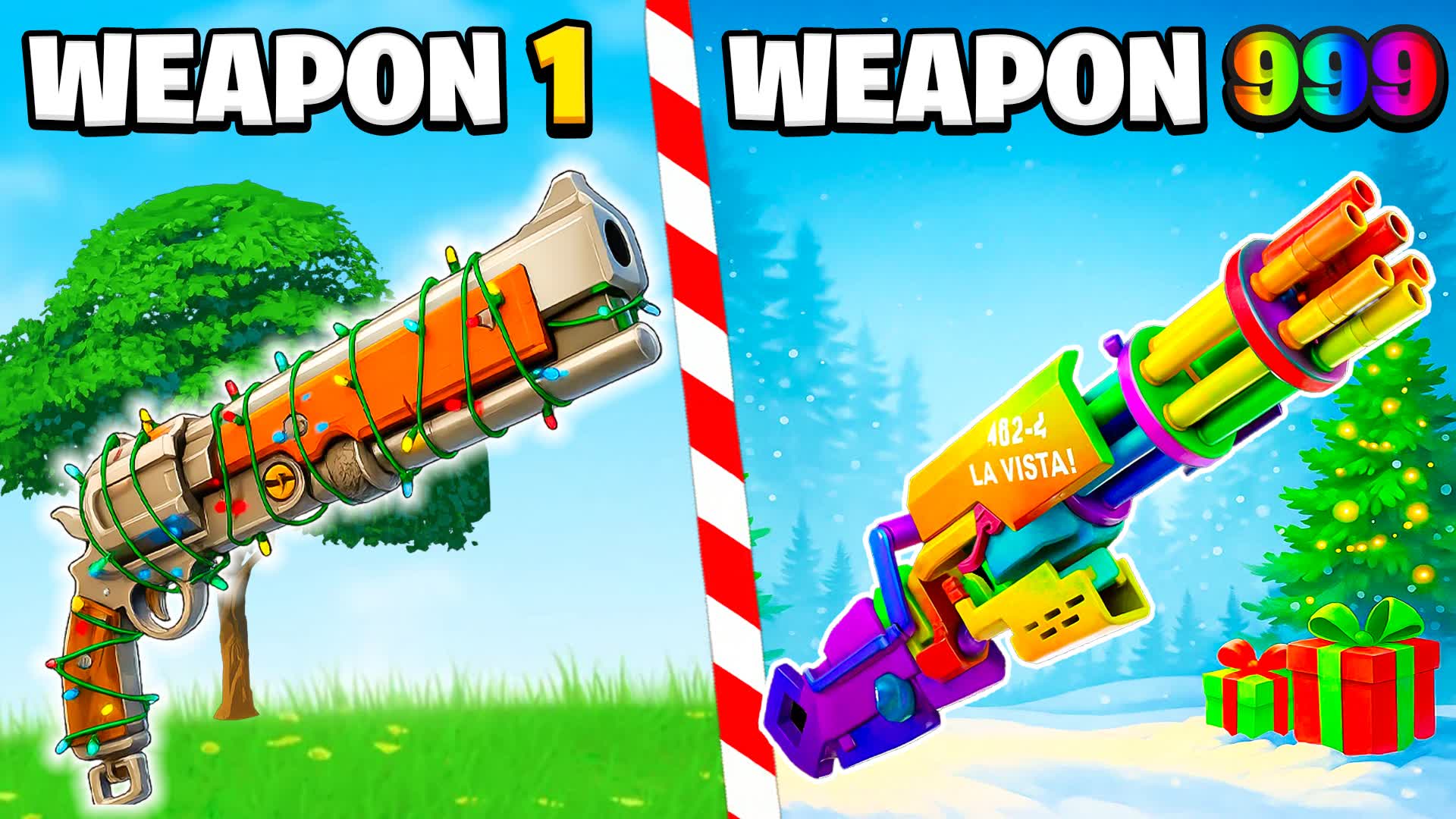 ⛄ WINTER GUN GAME RETAIL 🎯 ONE SHOT ⭐