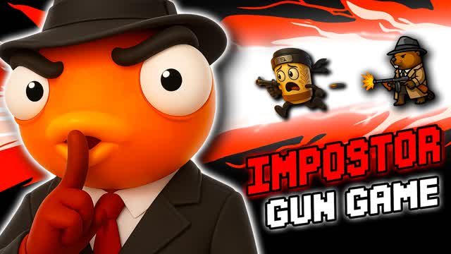 IMPOSTOR GUN GAME đŻ ONE SHOT đ€Ą 60 MEME