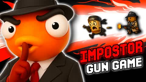 IMPOSTOR GUN GAME 🎯 ONE SHOT 🤡 60 MEME