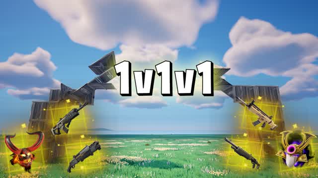 WOODS REALISTIC 1v1v1 PVP-FFA